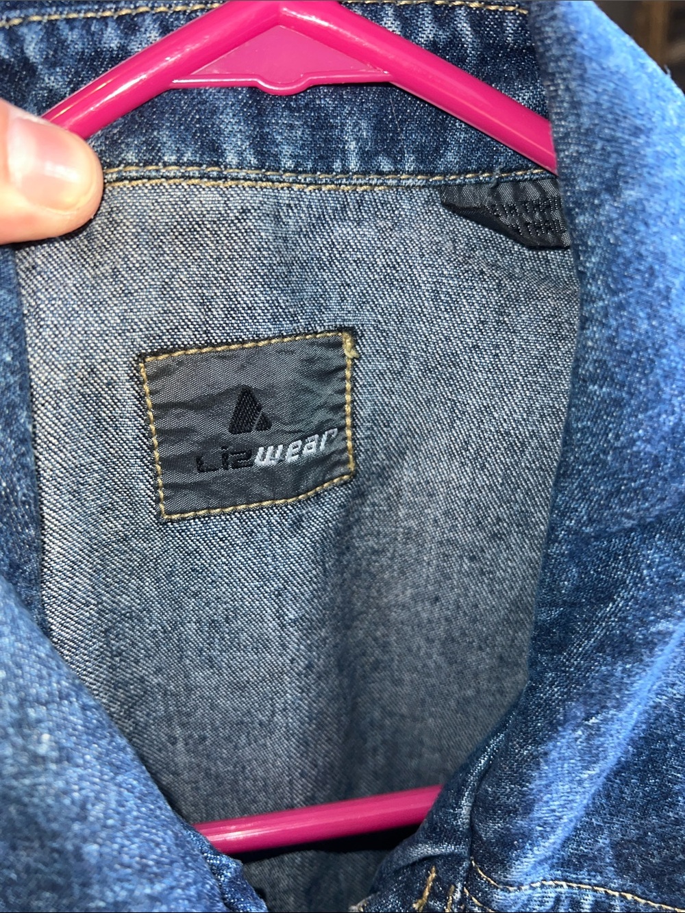 Vintage Liz Wear Chore Denim Jacket - Picture 3 of 4
